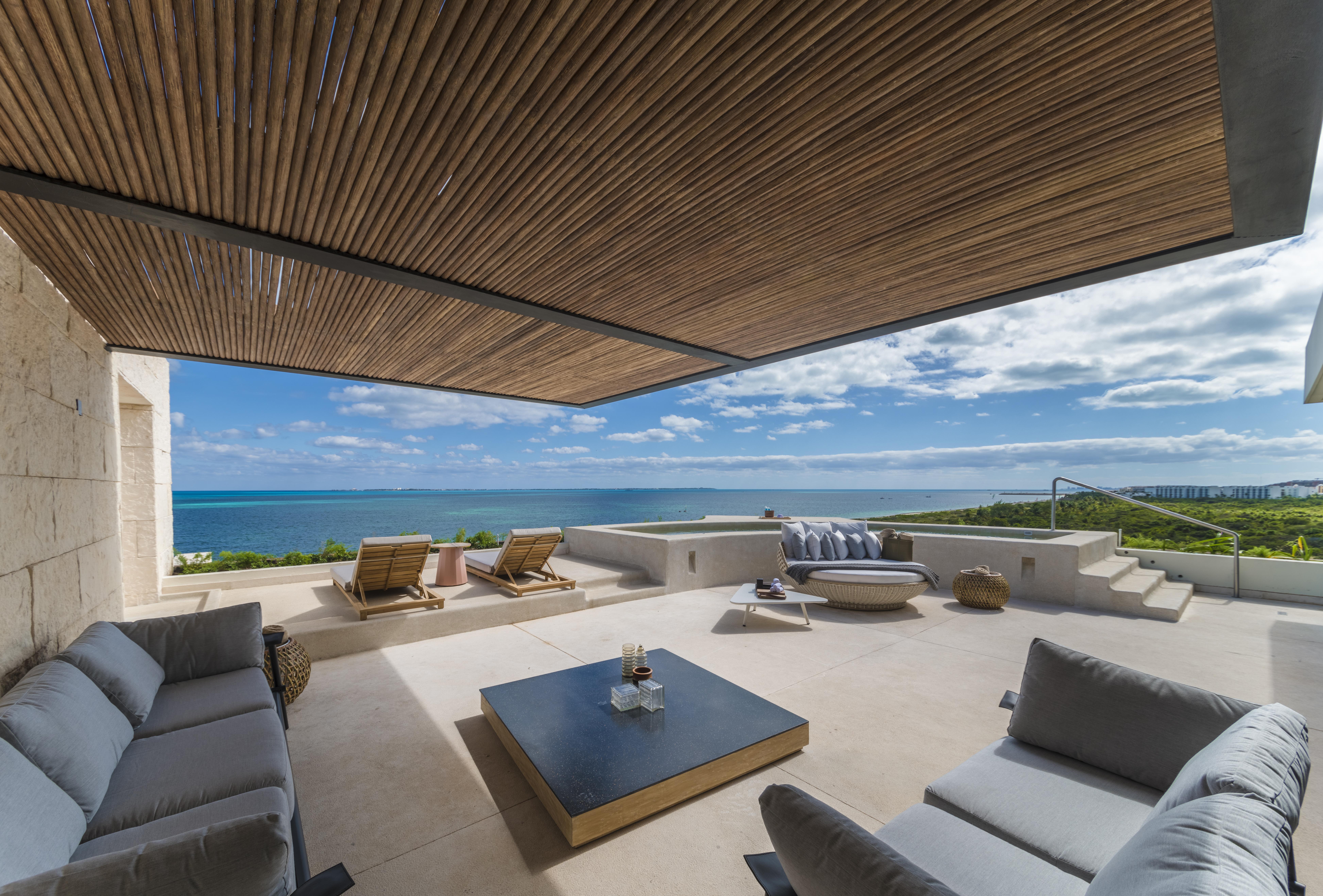 Atelier Playa Mujeres (Adults Only) Hotel Cancun Exterior photo The view from the rooftop