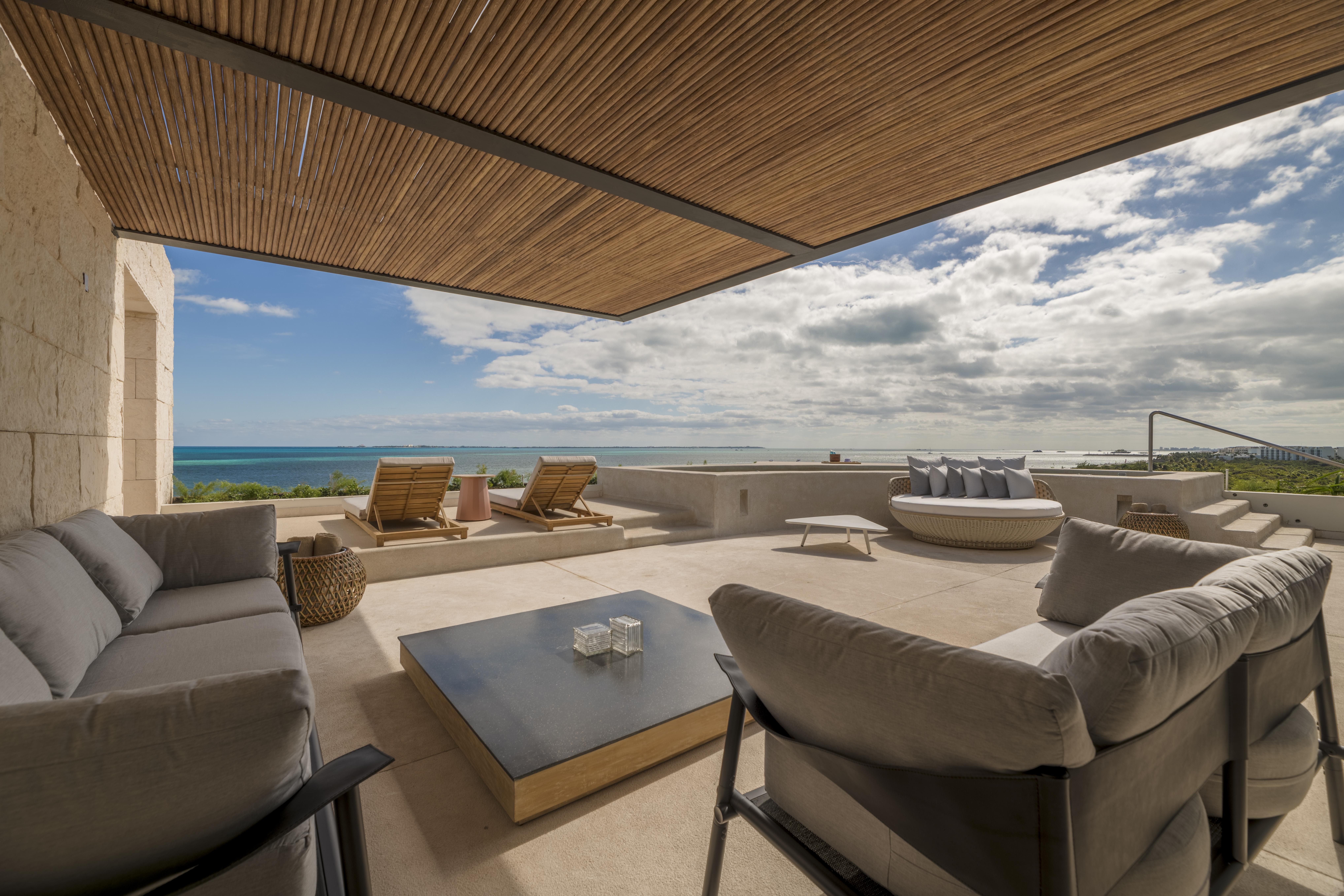 Atelier Playa Mujeres (Adults Only) Hotel Cancun Exterior photo The view from the rooftop terrace